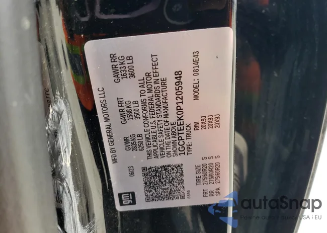 1GCPTEEK0P1205948: 46364505