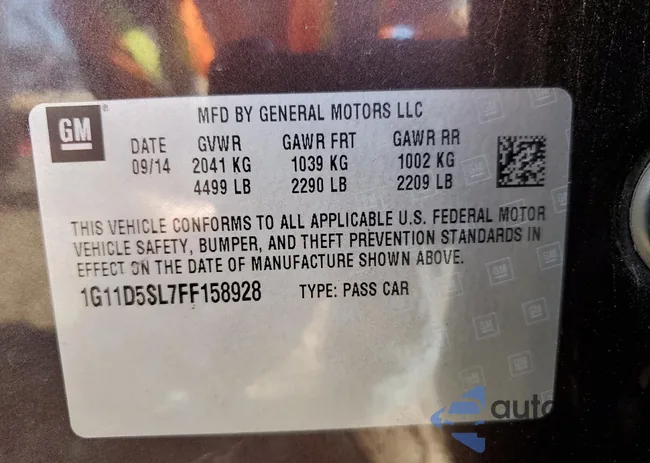 1G11D5SL7FF158928: 44755655