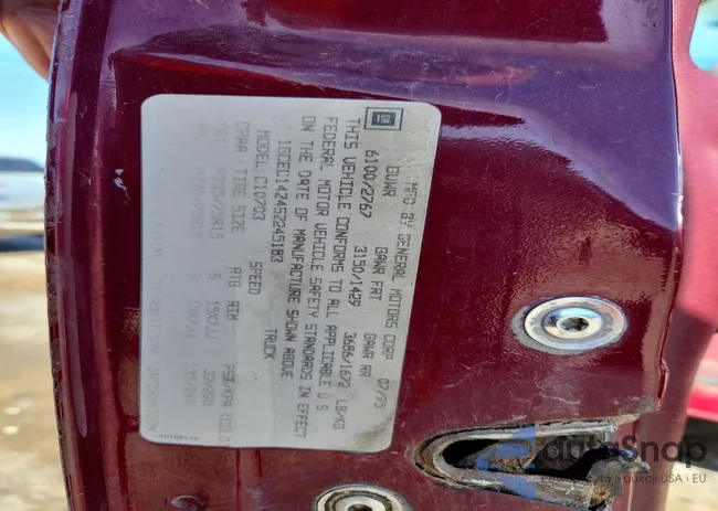 1GCEC142452245183: 78771865