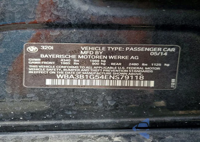 WBA3B1G54ENS79118: 78742245