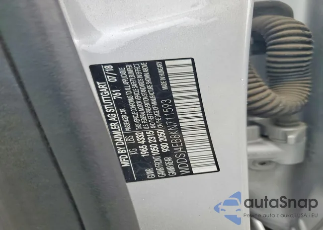 WDDSJ4EB8KN711593: 76803475