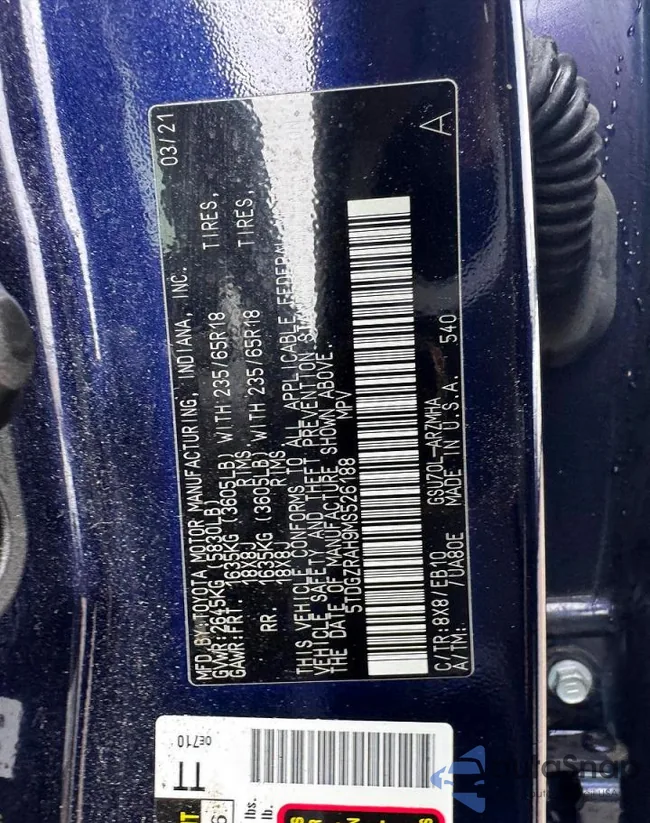 5TDGZRAH9MS526188: 78336535