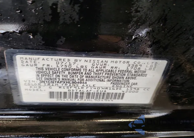 3N1CN7APXHL904944: 77088275