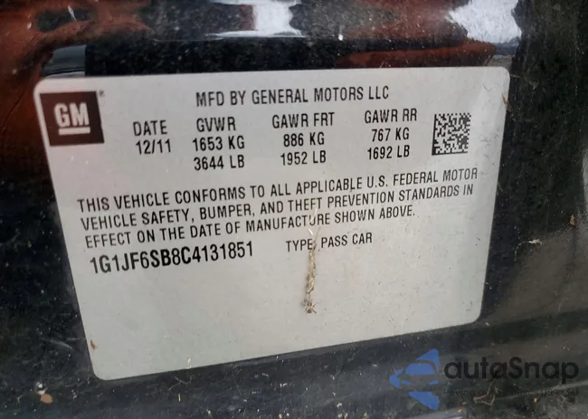 1G1JF6SB8C4131851: 75882205