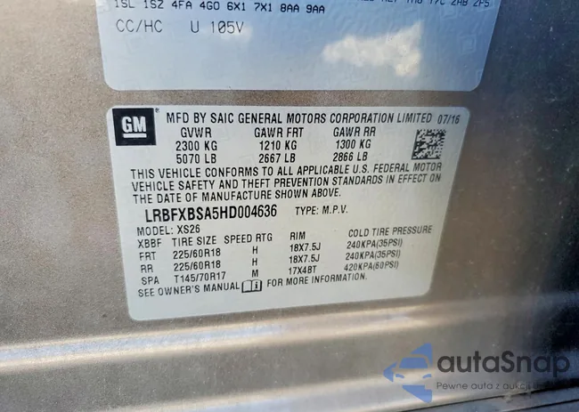 LRBFXBSA5HD004636: 77495205