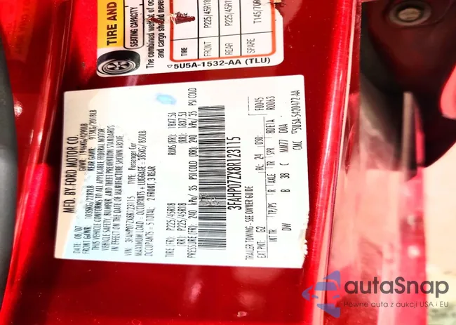 3FAHP07ZX8R123115: 74779125