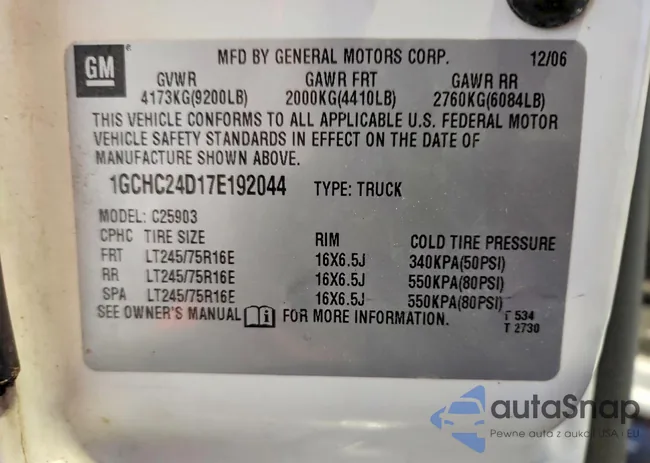 1GCHC24D17E192044: 72949985