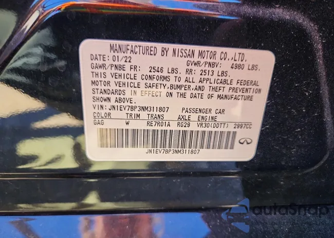 JN1EV7BP3NM311807: 76433765