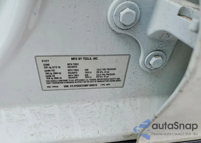 5YJYGDEE5MF106915: 77152545