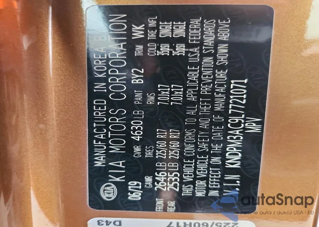 KNDPM3AC9L7721071: 76923925