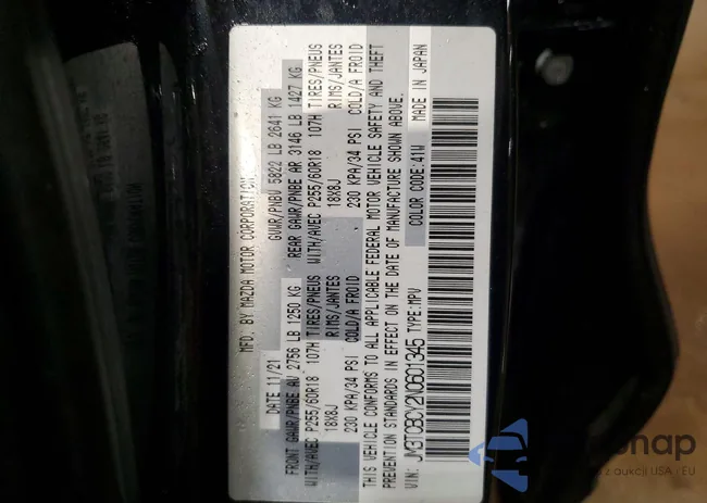 JM3TCBCY2N0601345: 76483935