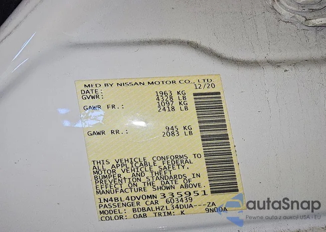 1N4BL4DV0MN335951: 78481745