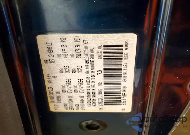 1B7KF23Z01J198846: 75886425