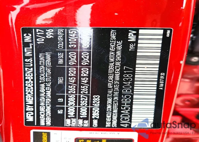 4JGDA5HB5JB043817: 77088735