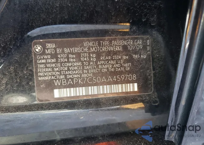 WBAPK7C50AA459708: 75472045