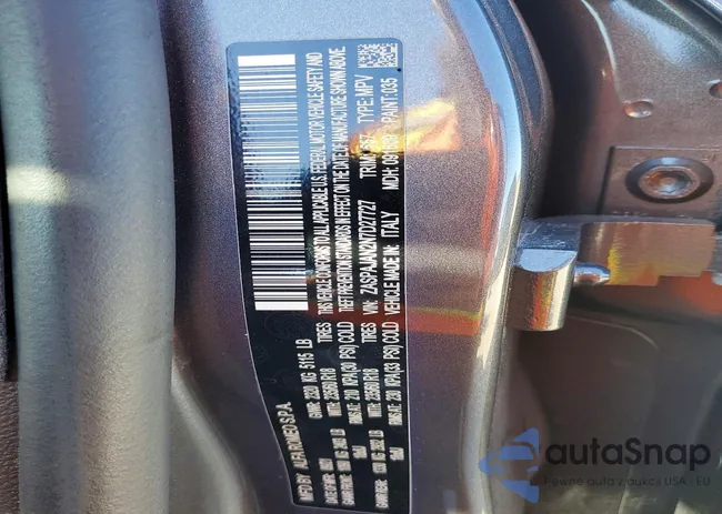 ZASPAJAN2N7D27727: 76319795