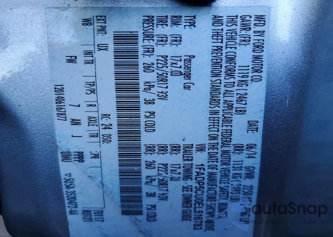 1FADP5CU0EL516783: 78632475