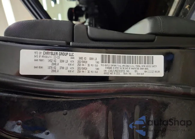 1C4RJFJM5EC315715: 77079725