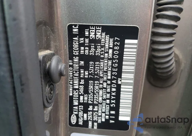 5XYKWDA73EG500827: 79005835