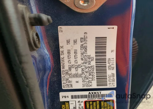 5TFDY5F15FX436351: 78810265