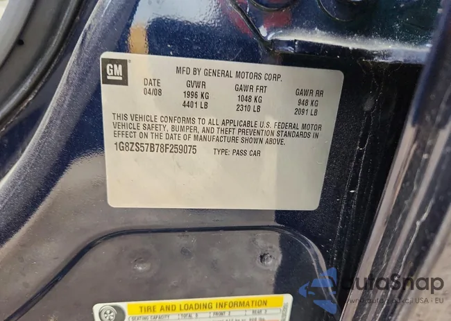 1G8ZS57B78F259075: 75591435