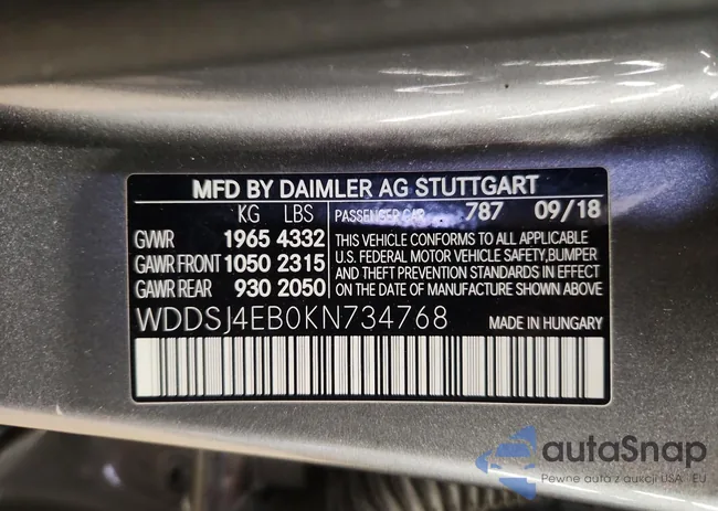 WDDSJ4EB0KN734768: 77859025