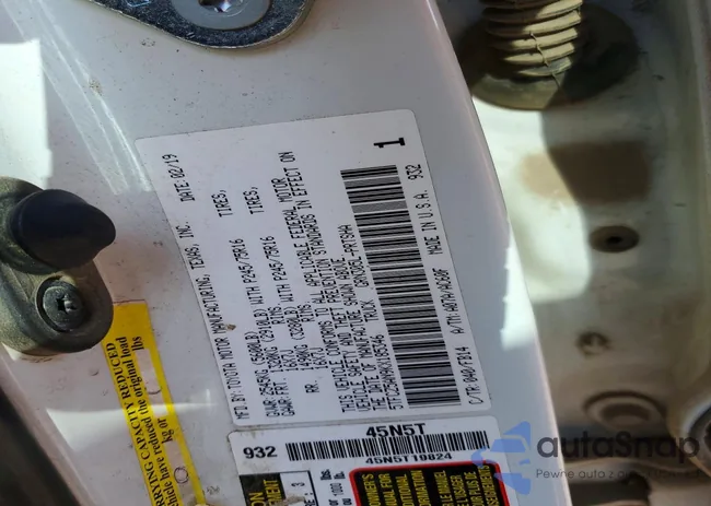 5TFCZ5AN9KX185346: 76267875