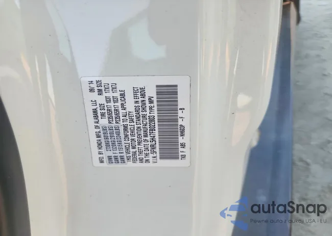 5FNRL5H47FB022803: 76556645