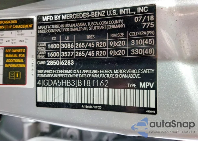 4JGDA5HB3JB181162: 76691515