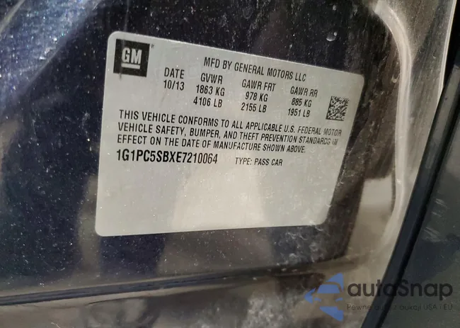 1G1PC5SBXE7210064: 75512265