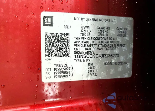 1GNSCCKC4JR136273: 76941455