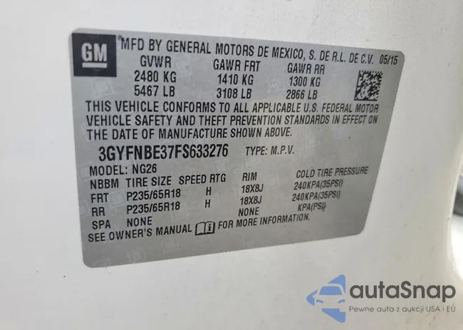 3GYFNBE37FS633276: 77186615