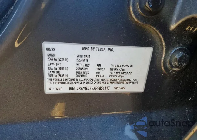 7SAYGDEEXPF851117: 74183995