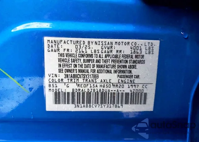 3N1AB8CV7SY317869: 79478585