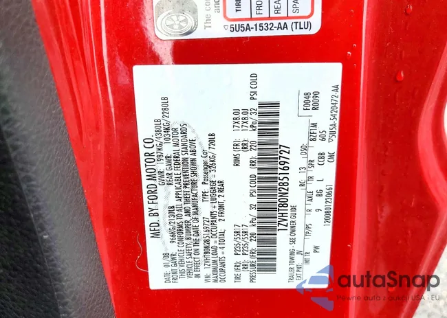 1ZVHT80N285169727: 78586735