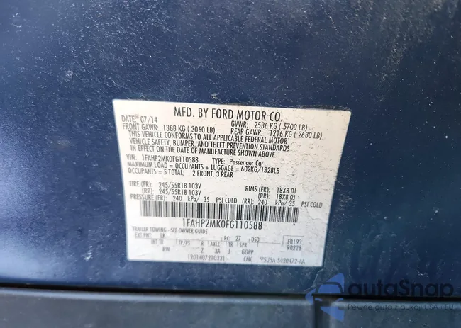 1FAHP2MK0FG110588: 76141505