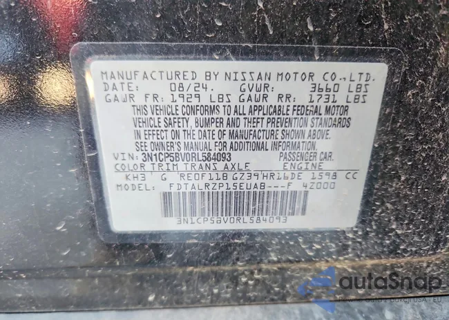 3N1CP5BV0RL584093: 76461935