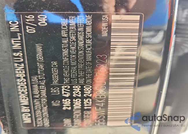 55SWF4KB8GU176223: 77037495