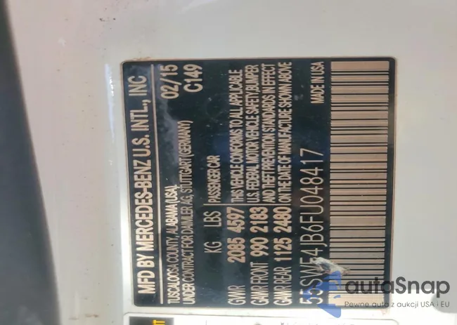 55SWF4JB6FU048417: 75197425