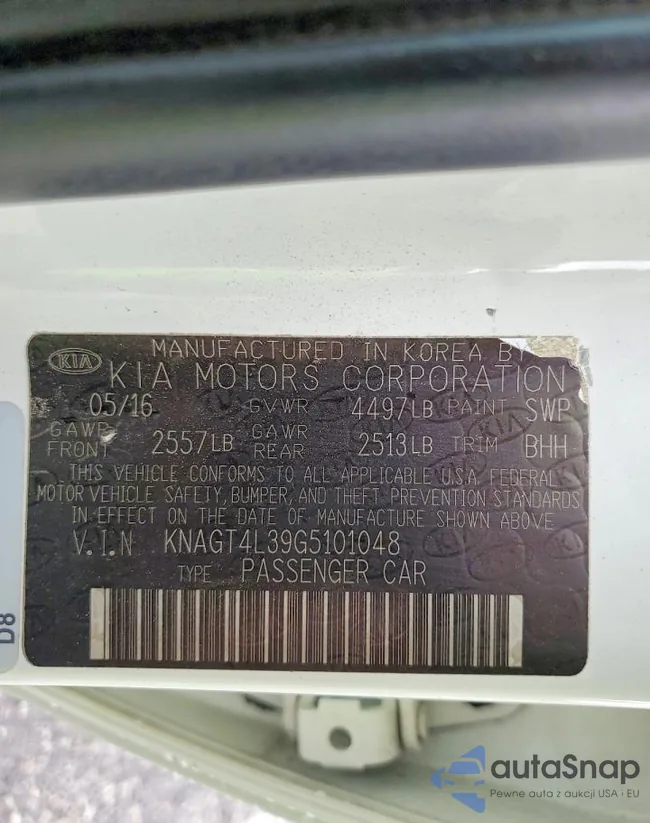 KNAGT4L39G5101048: 77599105