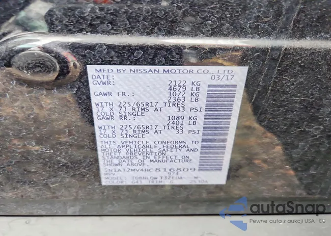 5N1AT2MV4HC816809: 79394825