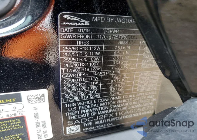 SADCJ2FX1KA605673: 76870115