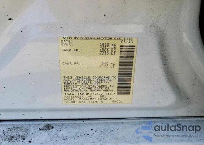 1N4AL3AP8DN557102: 78236595