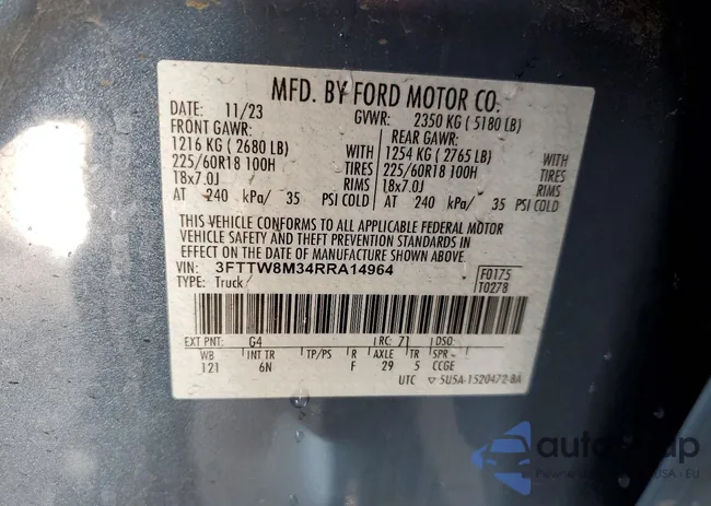 3FTTW8M34RRA14964: 76912585