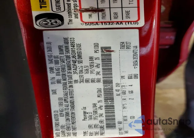 3FADP4EJ6GM148933: 76609165