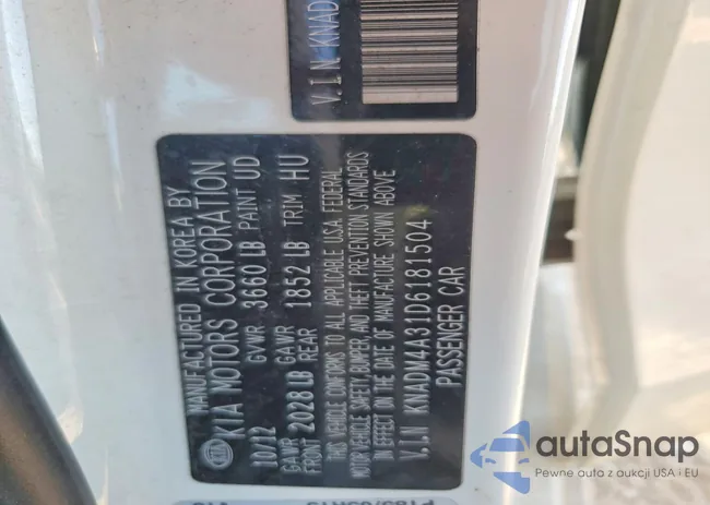 KNADM4A31D6181504: 79098175