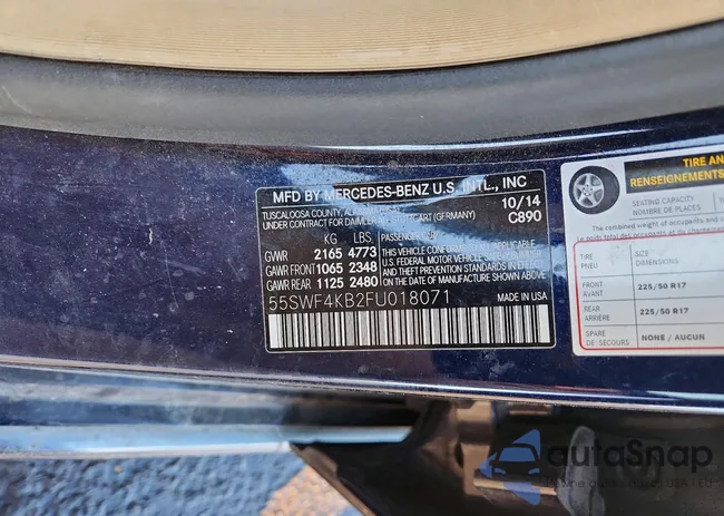 55SWF4KB2FU018071: 75627665