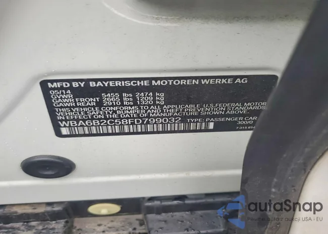 WBA6B2C58FD799032: 76283175