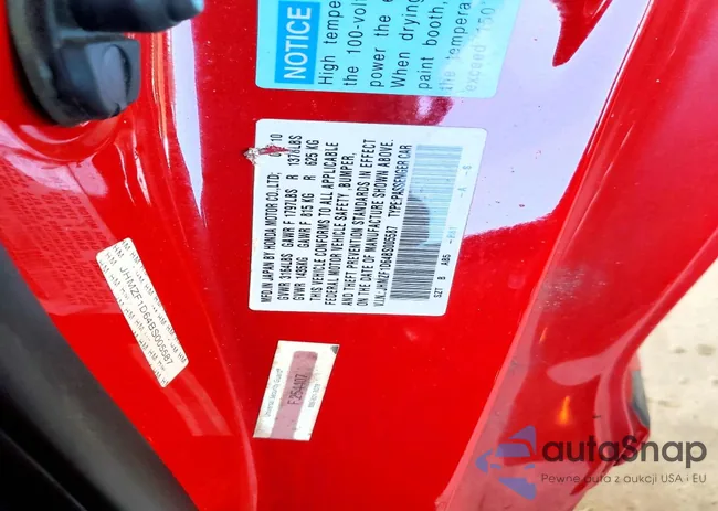 JHMZF1D64BS005587: 77750475