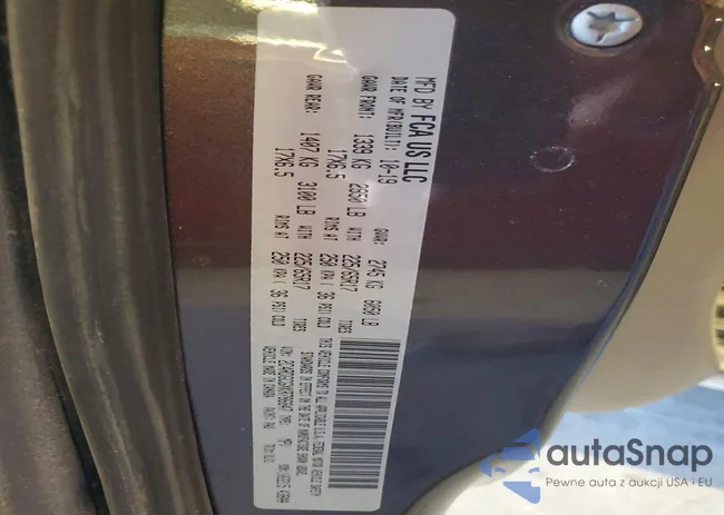 2C4RDGCGXKR786847: 78603835